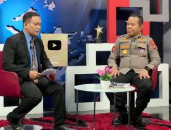 Polda Kalbar Hadiri Talkshow KompasTV Bahas Kesiapan Personel Operasi Darurat Dan Hari Bhayangkara Ke-80