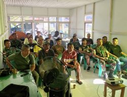 Jaga Soliditas Anggota Jajaran Kodim 1208/Sambas Gelar Nonton Bareng Piala Dunia 2026