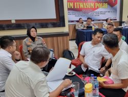 Polres Landak Ikuti Audit Kinerja Oleh Itwasum Polri Di Polres Sanggau