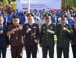 Wakili Danrem 121/Abw Dandenma Korem 121/Abw Hadiri Upacara Peringatan Hari Berkabung Daerah Provinsi Kalimantan Barat