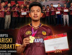 Brimob Kalbar Torehkan Prestasi Di Kejuaraan Karate Piala Kapolri Cup 2026 National Open Karate Championship
