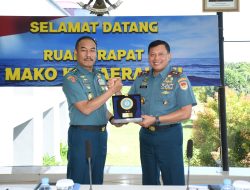 Safari Logistik TNI AL Di Kodaeral XII Perkuat Kesiapan Dukungan Operasi Dan Tata Kelola Logistik