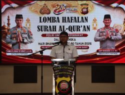 Polresta Pontianak Gelar Lomba Hafalan Surah Al-Qur’an Juara Pertama Berhadiah Umrah