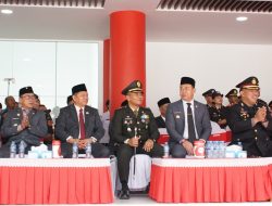 Dandim 1206/Putussibau Letkol Arm Andreas Prabowo Putro, S.I.Pem., M.I.P., M.Han. Hadiru Acara HUT Bhayangkara Ke-80 Tahun 2026