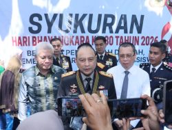 HUT Bhayangkara Ke-80 Polda Kalbar Gelar Syukuran Di 10 Lokasi Dan Salurkan 885 Paket Bansos