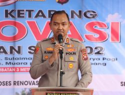 Wujud Nyata Pengabdian Polri Untuk Pendidikan Di Hari Bhayangkara Ke-80, Kapolres Ketapang Resmikan Jembatan SMPN 02 Muara Pawan