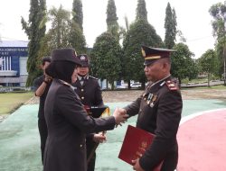 Hari Bhayangkara Ke-80 Polres Landak Gelar Upacara Dan Pembagian Pemenang Beragam Perlombaan