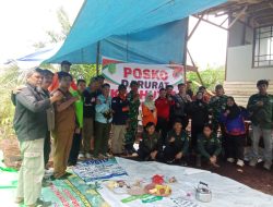 Tingkatkan Kesiapsiagaan Danpos Koramil 07/Teluk Keramat Hadiri Kegiatan Pemetaan Karhutla Dan Survei Titik Air Di Wilayah Binaan