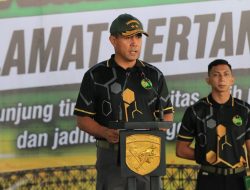 Sambut HUT Kodam Dan Perkokoh Soliditas Prajurit Pangdam XII/Tpr Buka Turnamen Bola Voli Antar Satuan