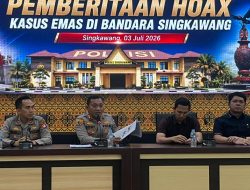 Polres Singkawang Tegaskan Pemberitaan Kasus Emas di Bandara Merupakan Hoaks Seluruh Dokumen Dinyatakan Sah