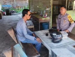 Bhabinkamtibmas Hadir Di Tengah Warga Bangun Kepercayaan Dan Tingkatkan Kewaspadaan