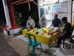 Kasat Binmas Polres Ketapang Tingkatkan Sinergi Kamtibmas Melalui Sambang Pos Kamling Di Kelurahan Sukaharja