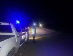 Satlantas Polres Melawi Intensifkan Patroli Malam Ciptakan Kamseltibcarlantas Di Kota Nanga Pinoh