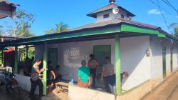 Wujud Kepedulian Terhadap Rumah Ibadah Polsek Kendawangan Gelar Aksi Renovasi Surau Harauda