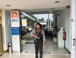 Sat Samapta Polres Ketapang Perketat Pengamanan Objek Vital, Berikan Rasa Aman Di Sejumlah Perbankan