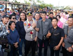 Farewell and Welcome Parade Kapolda Kalbar Irjen Pol. Alberd Teddy Benhard Sianipar Resmi Lanjutkan Kepemimpinan