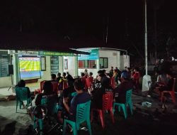 Pererat Silaturahmi Jajaran Kodim 1208/Sambas Ajak Warga Nobar 8 Besar Piala Dunia 2026