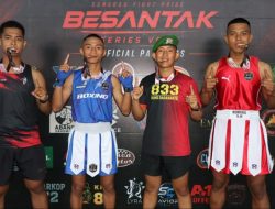 Sapu Bersih Empat Prajurit Petarung Yonif TP 833/Bumi Daranante Meraih Medali Emas Di Lomba Tinju Besantak Series