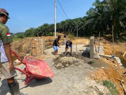 Jembatan Armco Di Dusun Ensibo Rampung 100 Persen Perkuat Konektivitas Masyarakat Tayan Hulu