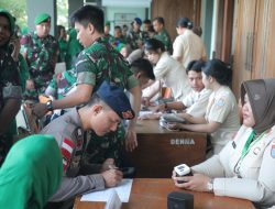 Brimob Kalbar Ambil Bagian Dalam Donor Darah HUT Ke-68 Kodam XII/Tpr