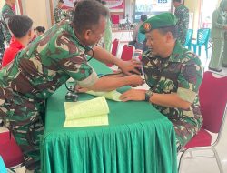Kodim 1204/Sanggau Gelar Donor Darah Peringati HUT Ke-68 Kodam XII/Tanjungpura