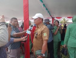 Kades Tempapan Hulu Asmanto Apresiasi Kegiatan Pembukaan TMMD Reguler Ke-129 Kodim 1208/Sambas