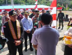 ‎TMMD Regtas Ke-129 Resmi Di Buka Di Desa Ulak Pauk Kapuas Hulu 