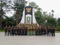 Kodim 1204/Sanggau Gelar Upacara Ziarah di TMP Patriot Bangsa Peringati HUT Ke-68 Kodam XII/Tanjungpura