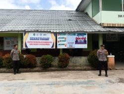 Polsek Nanga Pinoh Amankan Pengumuman Hasil Sistem Penerimaan Murid Baru Tahun 2026 Di SMKN 1 Nanga Pinoh