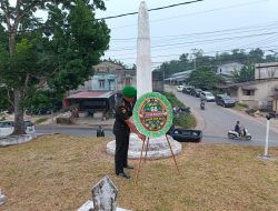 Hormati Jasa Pahlawan Kodim 1209/Bengkayang Gelar Ziarah Khidmat Di TMP Bahagia Dalam Rangka HUT Ke-68 Kodam XII/Tpr