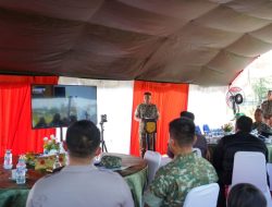 Sinergi TNI Dan Petani Pangdam XII/Tpr Laksanakan Panen Raya Padi Dukung Ketahanan Pangan Nasional