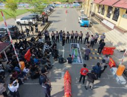 Aksi Damai Mahasiswa Di Polda Kalbar Berlangsung Kondusif Aspirasi Diterima Langsung Oleh Kepolisian