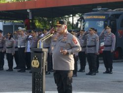 Pimpin Apel Perdana Kapolda Kalbar Tekankan Soliditas Personil Dan Siapkan Diri Sebagai Polisi Penolong Masyarakat
