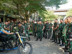 Pangdam XII/Tpr Serahkan Alat Pemadam Modifikasi Sepeda Motor Untuk Atasi Karhutla