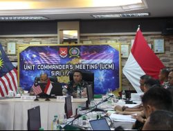 Perkuat Kerjasama TNI Dan TDM Dankolakopsrem 121/Abw Bersama Panglima 3 Briged Buka Kegiatan Unit Commander’s Meeting Seri 1 Tahun 2026