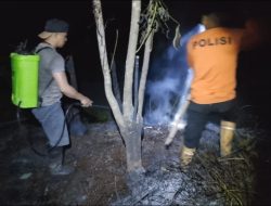 Polsek Sayan Bersama Koramil 1205 /14 Sayan Ground Chek Hot Spot