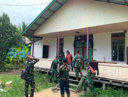 Dandim 1206/Psb Selaku Dansatgas TMMD Regtas Ke-129 Cek Langsung Progres MCK Di Gereja Santo Mikael Belatung