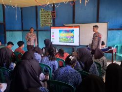 Polsek Ella Hilir Berikan Penyuluhan Bahaya Narkoba Kepada Siswa Baru SMAS PGRI Ella Hilir