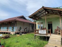 Menuju Sasaran Kedua Pembuatan Fasilitas MCK pada Program TMMD Regtas Ke-129 Kodim 1206/Putussibau 