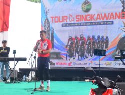 Tempuh jarak 160 Kilometer Danrem 121/Abw lkuti Gowes Tour De Singkawang Dalam Rangka HUT Ke-68 Kodam XII/Tanjungpura
