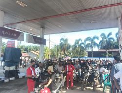 Jajaran Polsek Polres Ketapang Terus Pantau Dan Awasi Penyaluran BBM Di Setiap SPBU