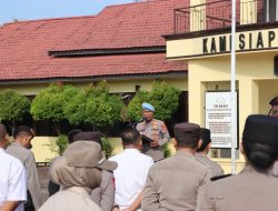 Sipropam Polres Ketapang Rutin Laksanakan Gaktibplin Personel Usai Apel Pagi Wujudkan Disiplin Dan Profesionalisme Anggota