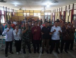 Melalui TMMD Ke-129 Kodim 1206/Putussibau Edukasi Warga Desa Ulak Pauk Tentang Posyandu Dan Posbindu PTM