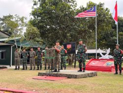 TNI Dan TDM Resmi Tutup Patroli Terkoordinasi Seri 1 Tahun 2026 Perkuat Hubungan Bilateral Antara TNI AD Dan TDM