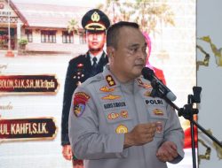 Polres Melawi Gelar Acara Kenal Pamit Kapolres Wujud Penghormatan Dan Estafet Kepemimpinan