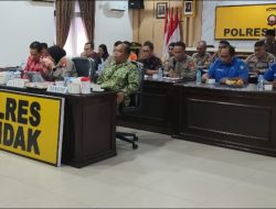 Polres Landak Perkuat Sinergi Cegah Karhutla Kapolres Penanganan Bukan Tugas Satu Instansi