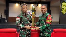 Perkuat Kesiapsiagaan Di Tapal Batas Dankolakopsrem 121/ABW Laksanakan Kunjungan Kerja ke Jajaran Pos Satgas Pamtas Yonarmed 13/Nanggala