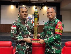 Perkuat Kesiapsiagaan Di Tapal Batas Dankolakopsrem 121/ABW Laksanakan Kunjungan Kerja ke Jajaran Pos Satgas Pamtas Yonarmed 13/Nanggala