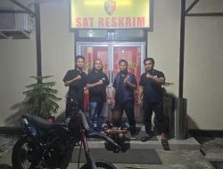 URC Satreskrim Polres Sekadau Dan Tim URC Polda Kalbar Bekuk Pencuri Motor KLX Satu Pelaku Masih Diburu