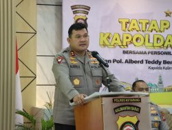 Perkuat Soliditas Dan Profesionalisme Kapolda Kalbar Tatap Muka Bersama Personel Polres Ketapang Saat Kunjungan Kerja